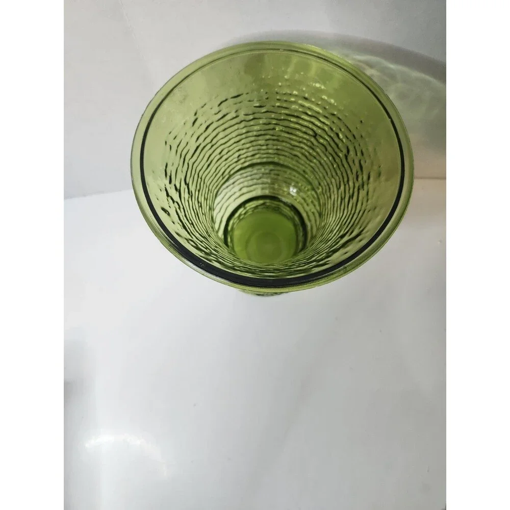 Vintage Napco/Soreno Rigid Avocado Green Vase
